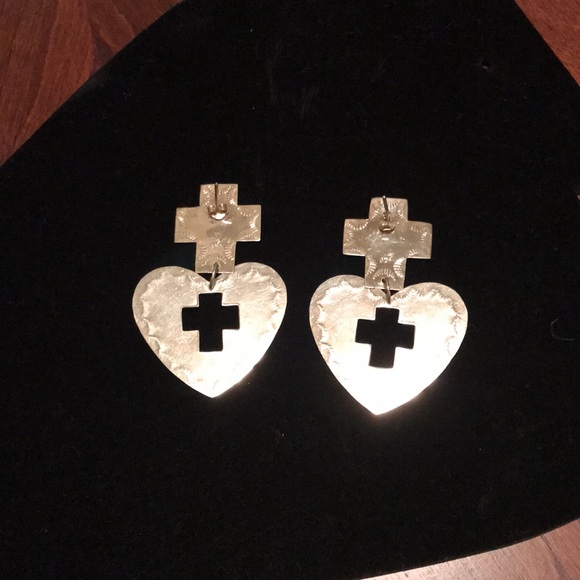 ๐ฃ Vintage 925 Sterling Earrings - Picture 4 of 8